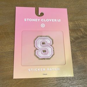 Stoney clover pink letter patches